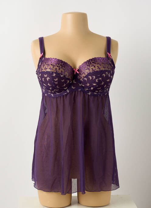 Top/Caraco violet SCULPTRESSE femeie