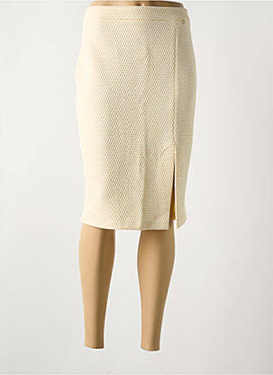 Fustă midi bej RINASCIMENTO femeie