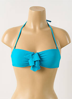 Sutien de costum de baie albastru LEJABY femeie