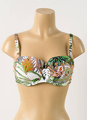 Sutien de costum de baie elasticitate top sutien modelat verde LISE CHARMEL femeie