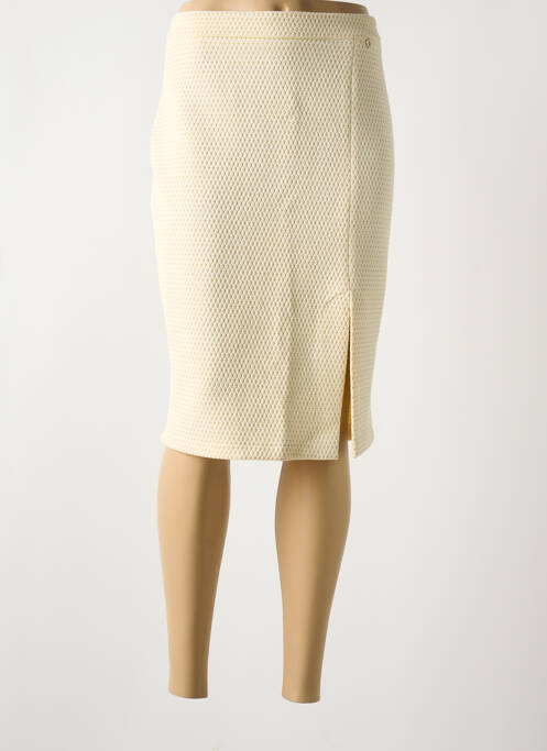 Fustă midi bej RINASCIMENTO femeie