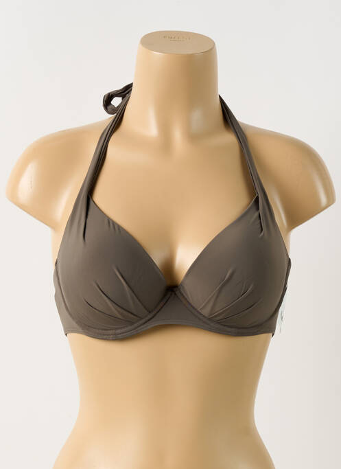 Sutien de costum de baie elasticitate top sutien modelat verde AUBADE femme