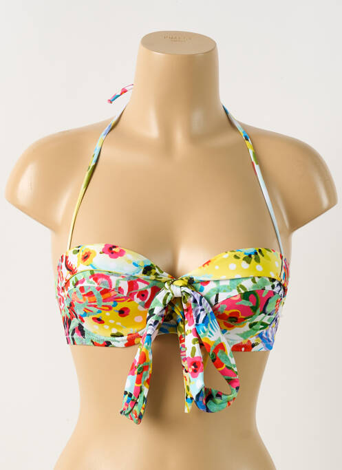 Sutien de costum de baie elasticitate top bentiță galben PAIN DE SUCRE femme