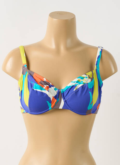 Sutien de costum de baie albastru EMPREINTE femeie