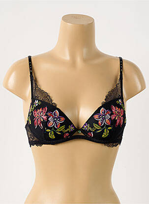 Sutien broderie top sutien modelat negru LISE CHARMEL femeie