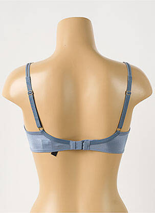 Sutien efect material satinat top sutien modelat albastru PLAYTEX femeie