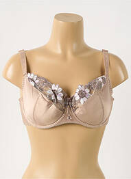 Sutien efect material satinat top sutien modelat piele SAWREN femeie