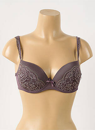 Sutien efect material satinat top sutien modelat maro MARIE JO femeie