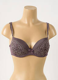 Sutien efect material satinat top sutien modelat maro MARIE JO femme