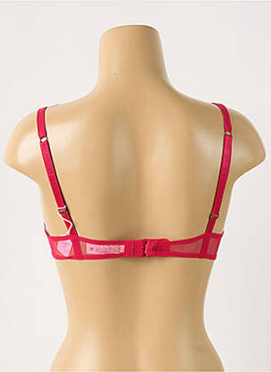 Sutien top sutien push-up top sutien push-up roșu BARBARA femeie