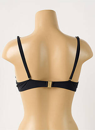Sutien efect material satinat top sutien push-up negru AUBADE femeie