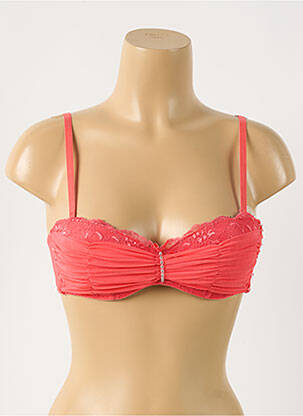 Sutien top sutien push-up top sutien push-up portocaliu AIMÉE L. femeie