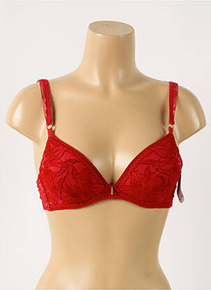 Sutien top sutien push-up top sutien push-up roșu AUBADE femeie