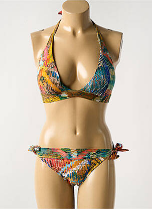 Costum de baie dintr-o singură piesă portocaliu PAIN DE SUCRE femeie