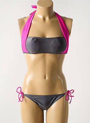 Costum de baie din două piese gri DAG ADOM femeie