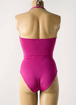 Costum de baie dintr-o singură piesă bretele elastice detașabile violet WOLFORD femeie