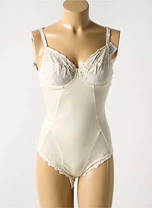 Body de lenjerie bej BARBARA femeie