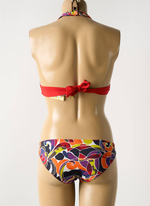 Costum de baie din două piese roșu LEJABY femeie