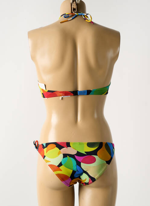 Costum de baie din două piese roșu RASUREL femeie