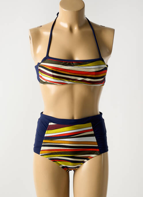 Costum de baie din două piese albastru LEJABY femeie