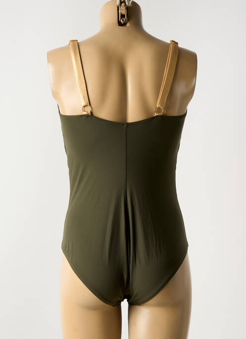 Costum de baie dintr-o singură piesă verde EMPREINTE femeie