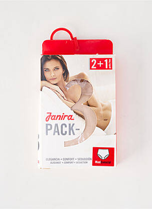 Chilot cu talie înaltă bej JANIRA femeie