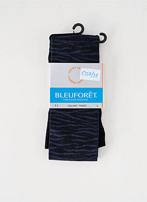 Colanți imprimeu fantezie negru BLEU FORET femeie