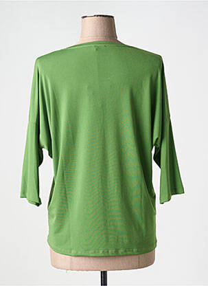Tricou mâneci 3/4 mâneci 3/4 verde EGO femeie