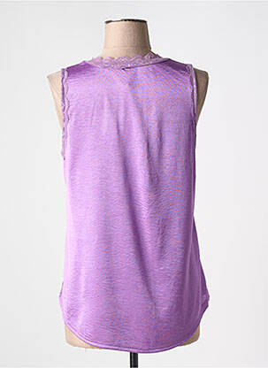Top elasticitate fără mâneci violet DANIELA COOL femeie