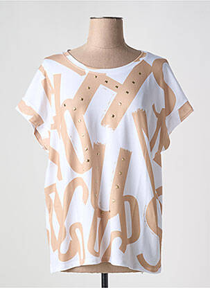 Tricou bej ABRIL femeie