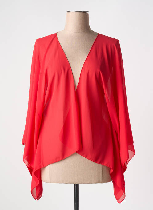 Vestă cu mâneci lungi roșu RINASCIMENTO femeie