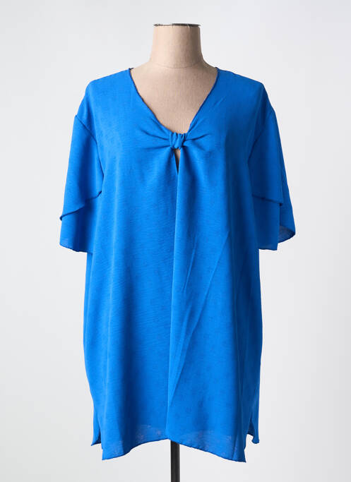 Tunică mâneci scurte albastru 2 TWO femeie