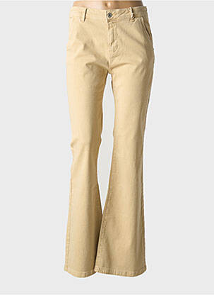 Blugi bootcut bej MELLY & CO femeie