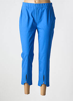 Pantalon 7/8 albastru HALOGENE femeie