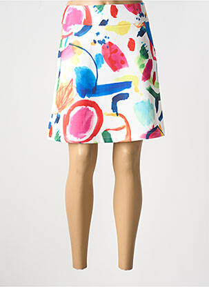 Fustă scurtă alb HIPPOCAMPE femeie