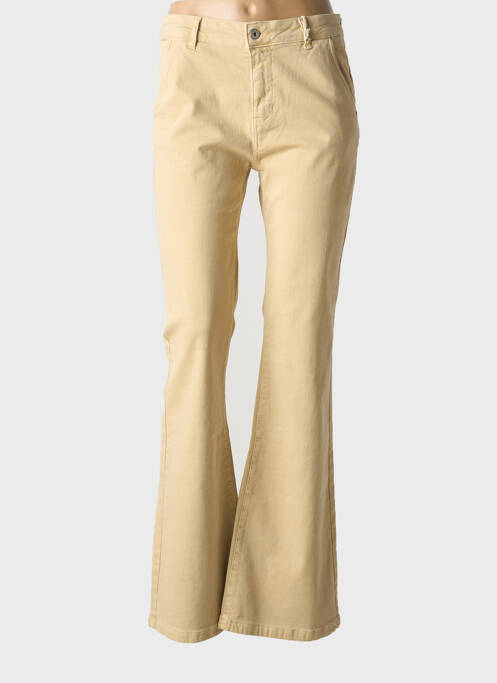 Blugi bootcut bej MELLY & CO femeie