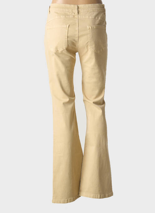 Blugi bootcut bej MELLY & CO femeie