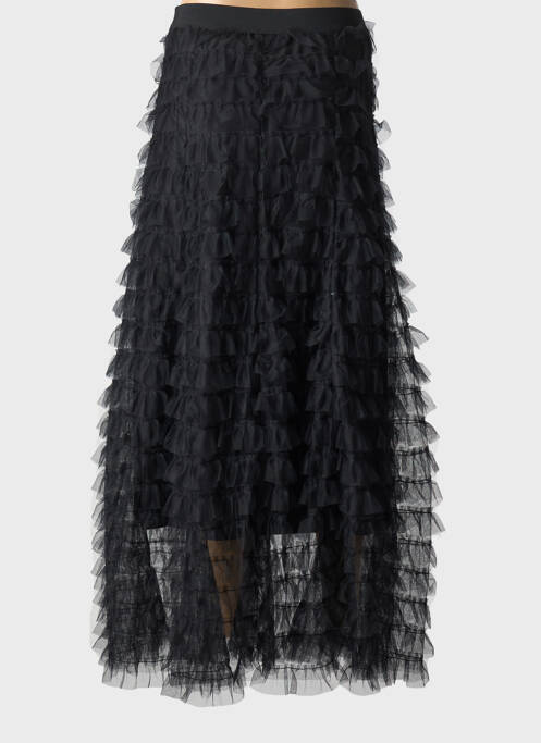 Fustă lungă negru CHOKLATE femeie