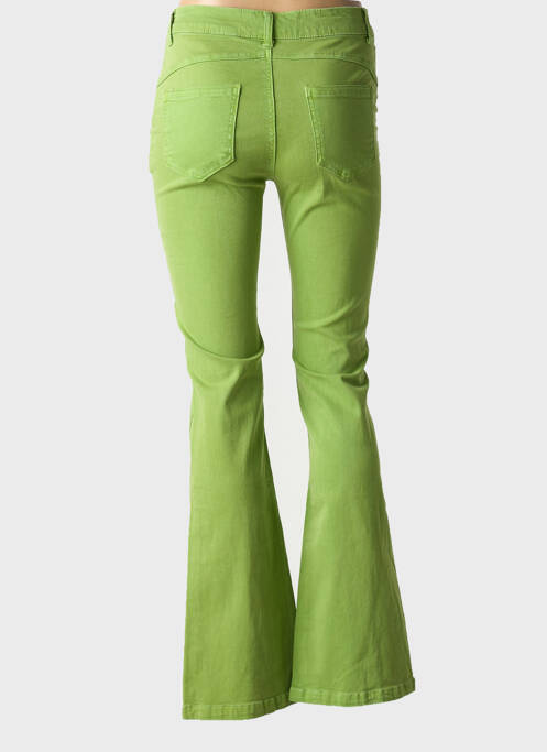 Blugi bootcut verde MELLY & CO femeie