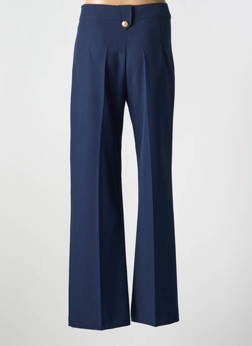 Pantalon evazat albastru CHARMING GIRL BY SILIA femeie