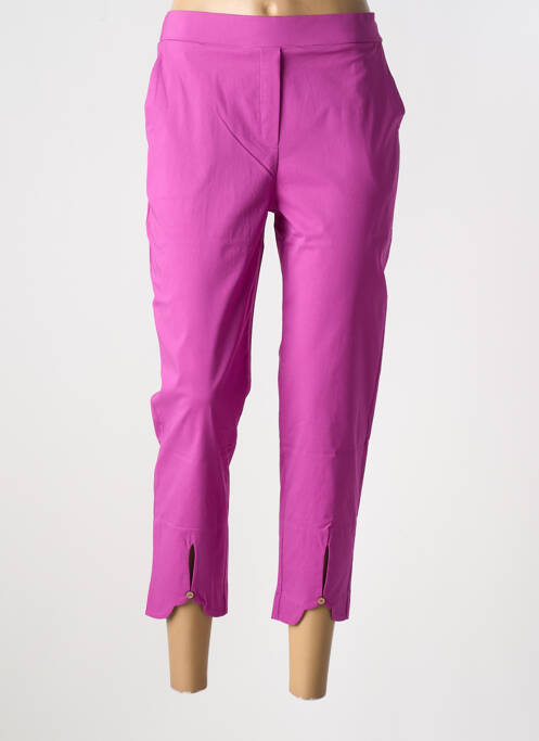 Pantalon 7/8 roz HALOGENE femeie