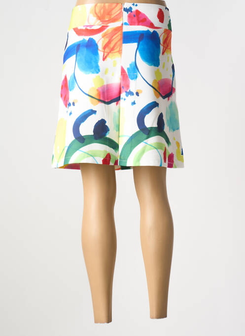 Fustă scurtă alb HIPPOCAMPE femeie