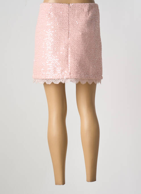 Fustă scurtă roz LM LULU femeie