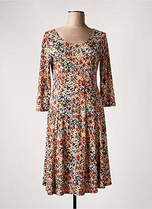 Rochie midi portocaliu TIMI FEI femeie