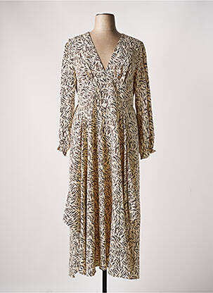 Rochie lungă bej BY ONE femeie