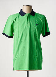 Polo elasticitate mâneci scurte verde YACHT COLLECTION bărbat