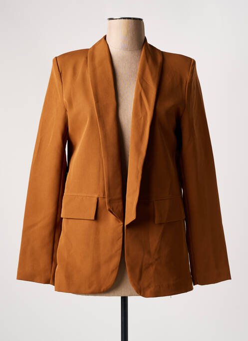 Sacou maro JOLIFLY & JUSTINE Y femeie