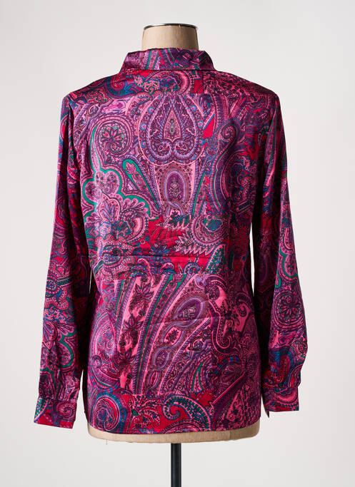 Cămașă croială fluidă mâneci lungi roz SWEET MISS femme