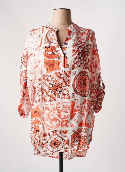 Tunică mâneci lungi portocaliu M&V femeie