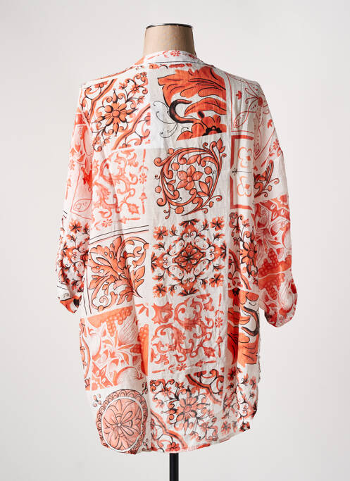 Tunică mâneci lungi portocaliu M&V femeie